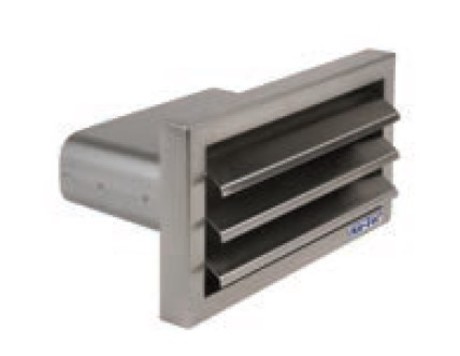 ROZETA STENSKA ZUNANJA INOX 150X70 MM