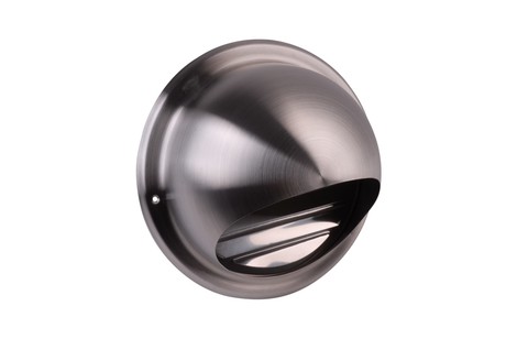 ROUND WALL ROSE FOR ROUND PIPE 150 MM, INOX 