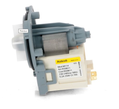 PUMP ASKOLL BAYONET ELECTROLUX AEG 