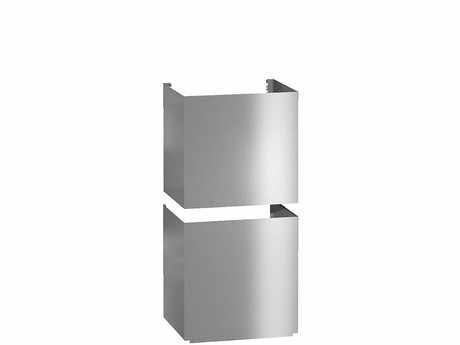 DADC6000 EDST MIELE Fireplace in stainless steel for alternative upward air extraction 