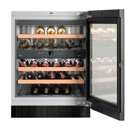 UWTgb1682 Vinidor LIEBHERR undercounter tempering wine display case 