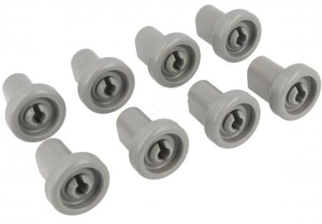 ELECTROLUX AEG ZANUSSI DISHWASHER BASKET WHEELS 8 PCS 