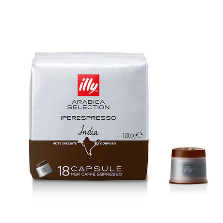 ILLY Kava v kapsulah IE, Arabica Selection India