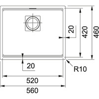 Kuhinjska-korita/KNG-110-52-CRNA-MAT-KORITO-FRANKE_1