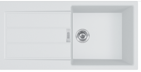 S2D 611-100 ARCTIC WHITE FRANKE TUB 