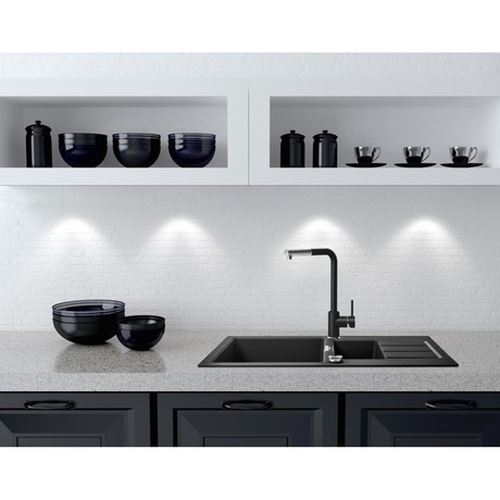 SIRIUS L pull-out FRANKE KITCHEN FITTINGS chrome/onyx 