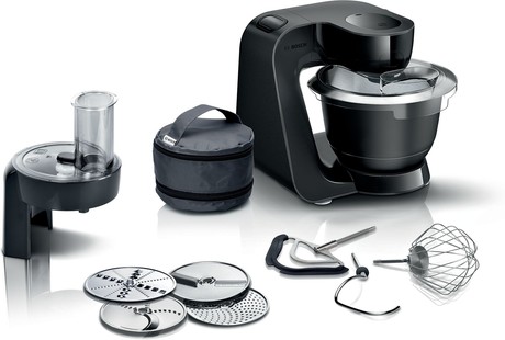 MUM59N26CB BOSCH Serie 4, Kuhinjski robot, MUM 5, 1000 W, Črna, Karbon črna