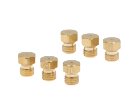 SET OF GAS NOZZLES FOR THE BOSCH COOKING HOB 00175537 