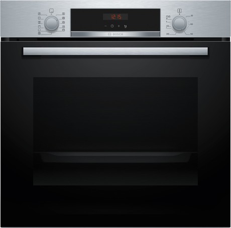 HBA574BS3 BOSCH Serie 4, Built-in oven, 60 x 60 cm, Stainless steel 