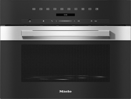 M7240TC EDST/CLST MIELE MICROWAVE OVEN built-in in a perfect combination design, with control on top 