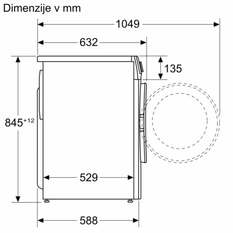 WGG244Z4BY BOSCH Serie 6, Pralni stroj s polnjenjem spredaj, 9 kg, 1400 o/min, Exclusiv