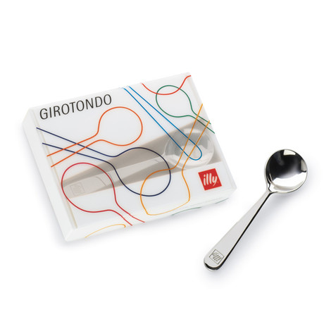 Illy komplet žličk Girotondo 10cm (6 žličk)