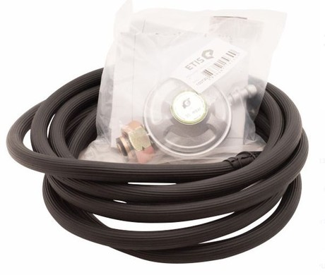 SET PLINSKE CIJEVI DULJINE 2 M + REGULATOR + BRTVA 2 KOM. 