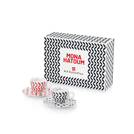 ILLY Skodelice Mona Hatoum Set 2 skodelic za espresso