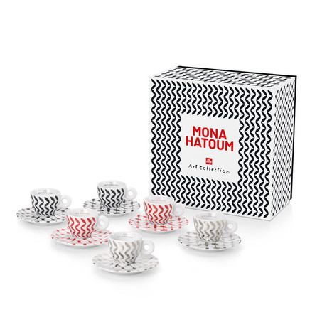 ILLY Skodelice Mona Hatoum Set 6 skodelic za espresso