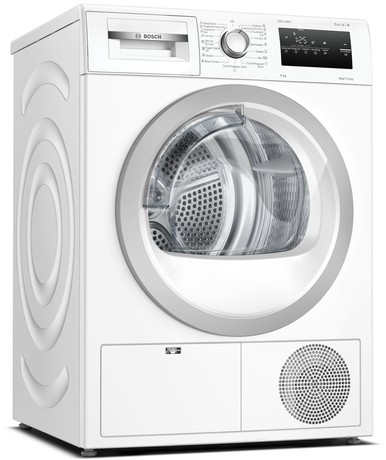 WTH85292BY BOSCH Serie 4, Sušilica s toplinskom pumpom, 8 kg, Exclusiv 