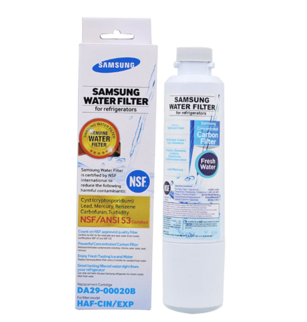 WATER FILTER FOR SAMSUNG DA29-00020B REFRIGERATOR 