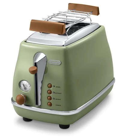 CTOV2103.GR Icona Vintage DELONGHI BREAD TOASTER 