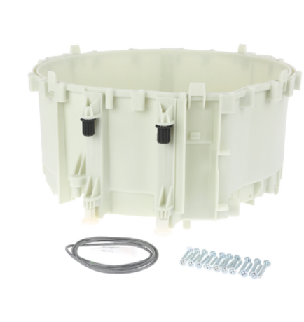 REAR TUB + BEARINGS + SEAL + SHAFTS BOSCH WASHING MACHINE 00249535 