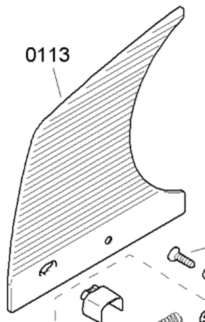 BOSCH CUTTER STOP GUIDE 00658323 