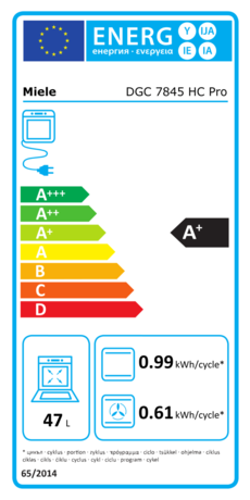 DGC7845HC PRO EDST/CLST MIELE Kombinirana parna pečica