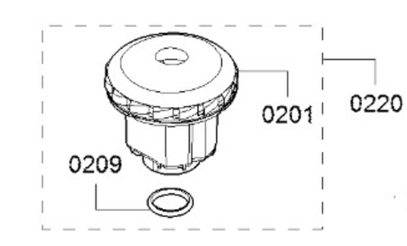 MOTOR SA VAKUUM BRTVOM BOSCH 12044324 