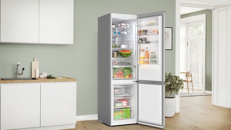 KGN394ICF, BOSCH PRO. DVO. HLADILNIK 203 X 60 CM INOX 