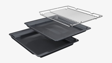 HBG536EB3 BOSCH Serie 6, Built-in oven, 60 x 60 cm, Black 