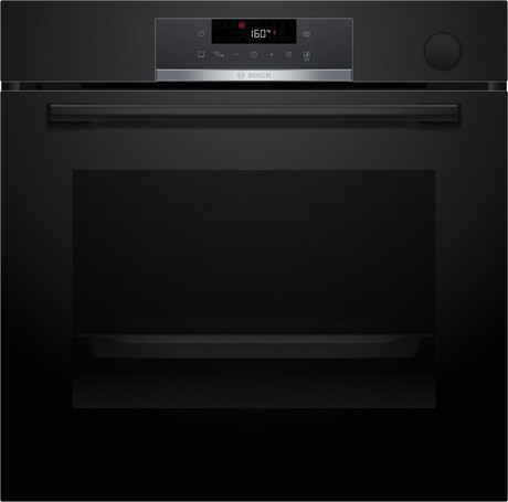 HRG532BB3 BOSCH Serie 4, Built-in oven with steam function, 60 x 60 cm, Black 