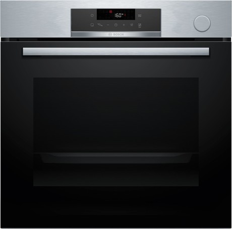 HRG572ES3 BOSCH Serie 4, Built-in oven with steam function, 60 x 60 cm, Stainless steel 