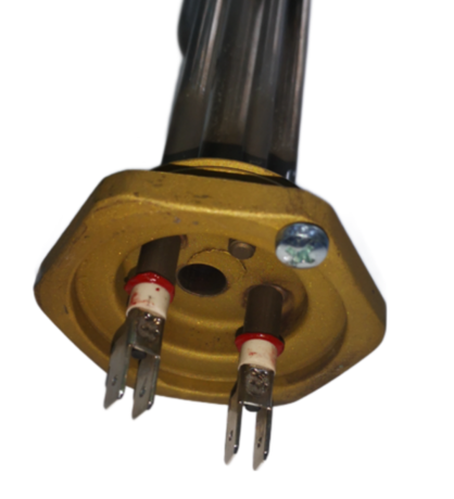 HEATER 5/4 LENGTH-300MM, POWER 3KW, ANODE, PIPE, DV.FAS., INOX0 
