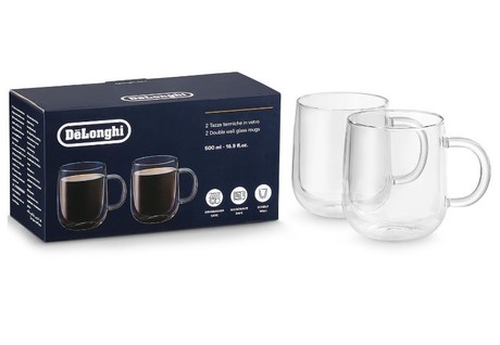 ŠALICA DVOSTIJENA 500 ml DeLONGHI DLSC327 
