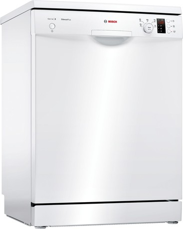 SMS25AW05E BOSCH Serija 2, Prostostoječi pomivalni stroj, 60 cm, Bela