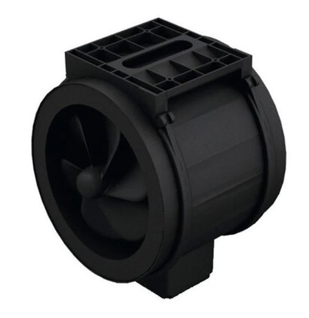 ULI, BORA CEVNI MOTOR S PRIKLJUČNIMA PRIROBNICAMA 150mm EC 