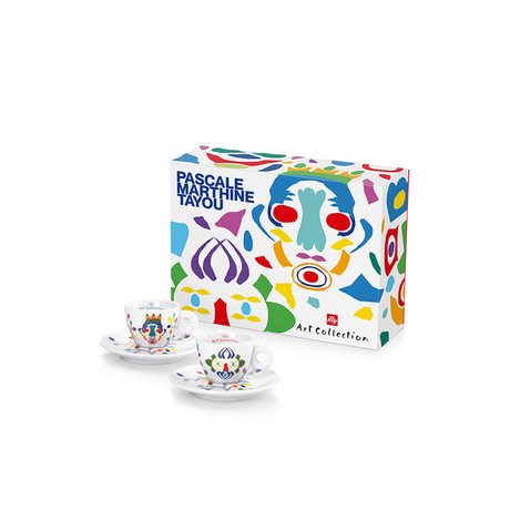 ILLY Skodelice PASCALE MARTHINE TAYOU Set 2 skodelic za espresso